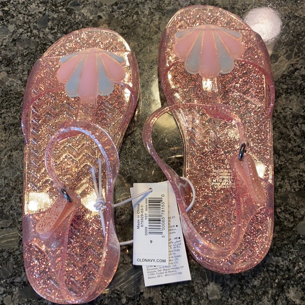 Brand new old navy toddler jellies